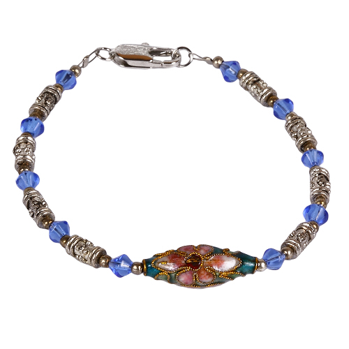 Armkette Cloisonne, Armband, 4931 - zum Schließen ins Bild klicken